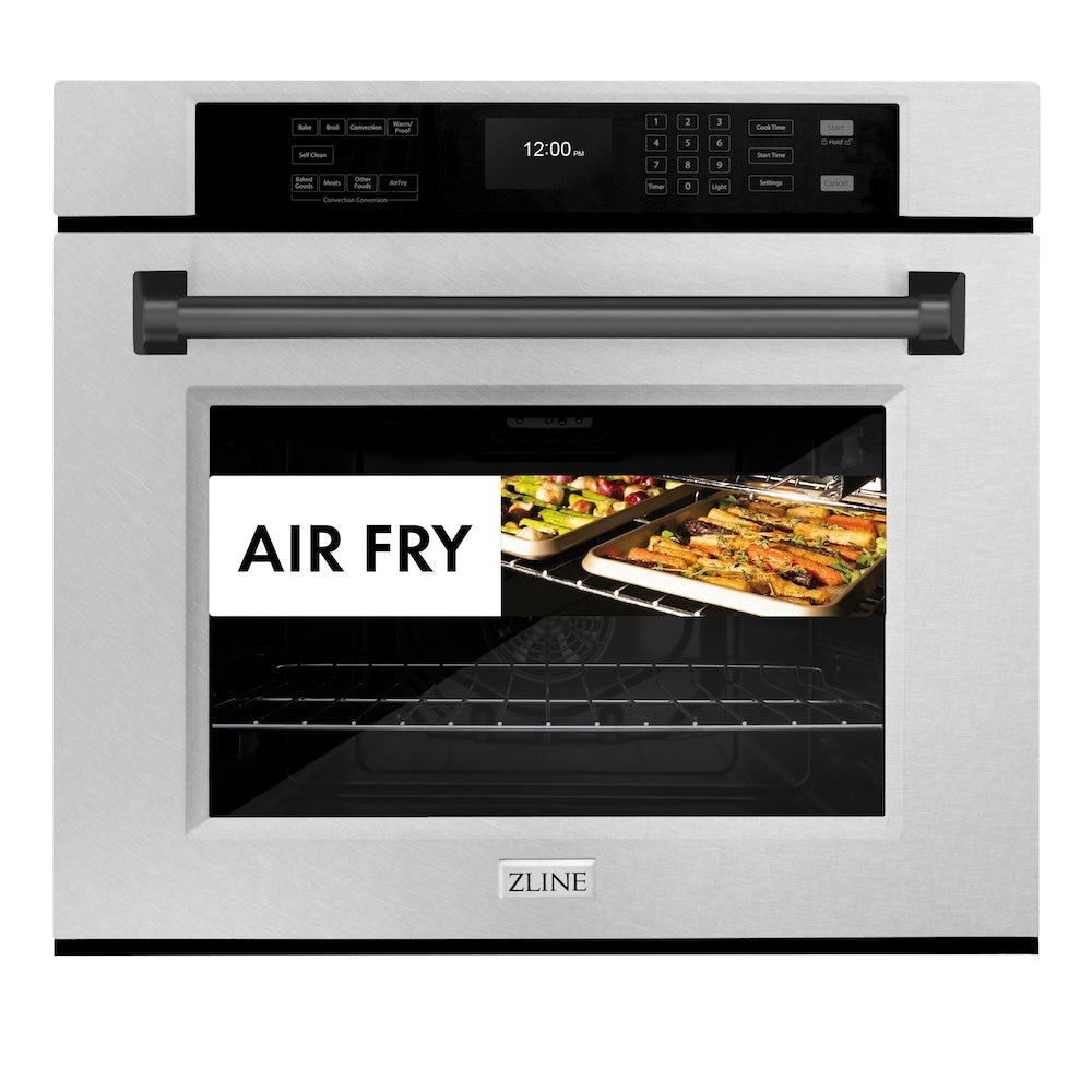 30 in. Professional True Convection Single Wall Oven - (WASSZ30MB) -