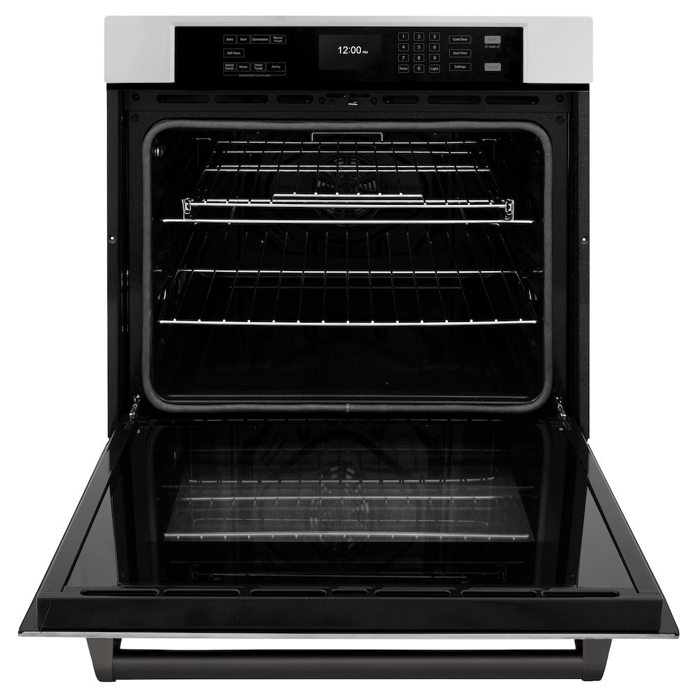 30 in. Professional True Convection Single Wall Oven - (WASZ30MB) -