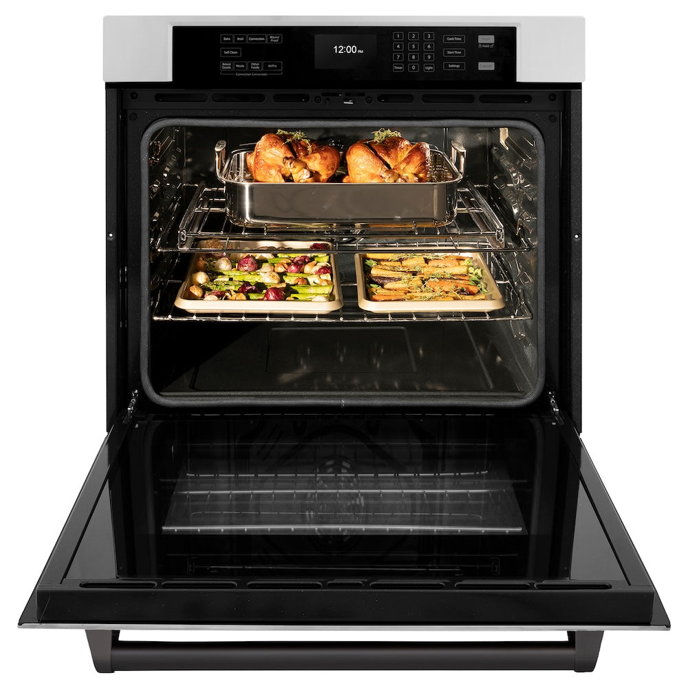 30 in. Professional True Convection Single Wall Oven - (WASZ30MB) -