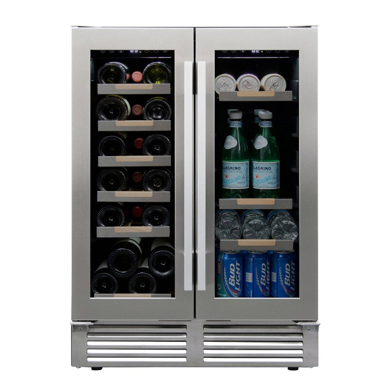 ELITE Series Side by Side Wine and Beverage Center - (WBE1956Z3S) - AVANTI