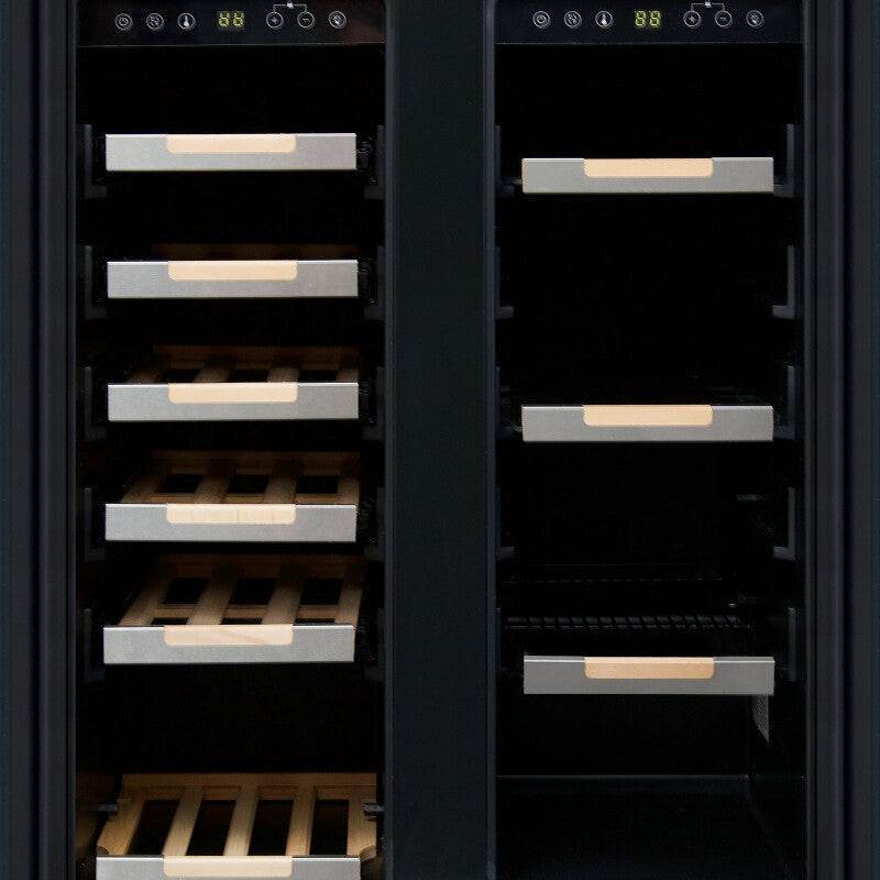 ELITE Series Side by Side Wine and Beverage Center - (WBE1956Z3S) - AVANTI