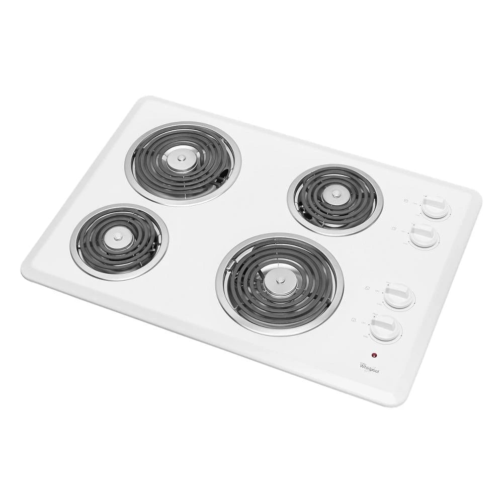 Whirlpool?? 30" Electric Cooktop - (WCC31430AW) - WHIRLPOOL