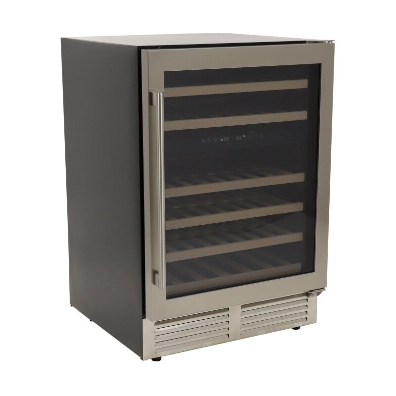 43 Bottle DESIGNER Series Dual-Zone Wine Cooler - (WCD46DZ3S) - AVANTI
