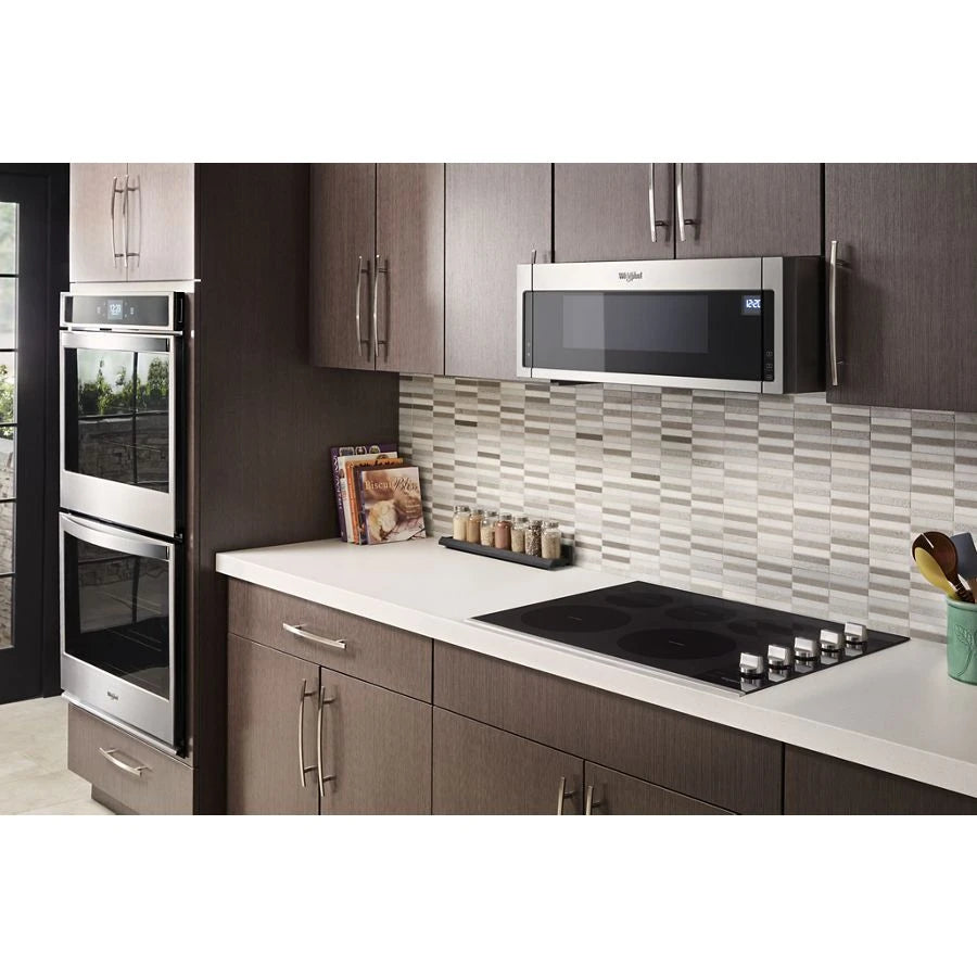 30-inch Electric Ceramic Glass Cooktop with Two Dual Radiant Elements - (WCE77US0HS) - WHIRLPOOL