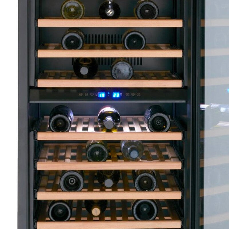 154 Bottle DESIGNER Series Dual-Zone Wine Cooler - (WCF154S3SD) - AVANTI