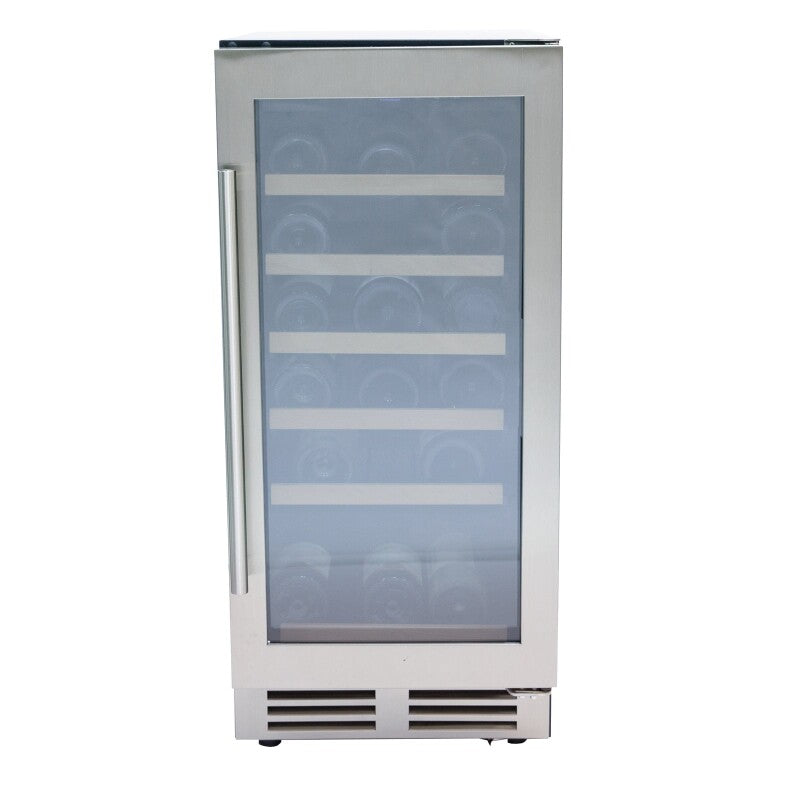 28 Bottle DESIGNER Series Wine Cooler - (WCF281E3SS) - AVANTI