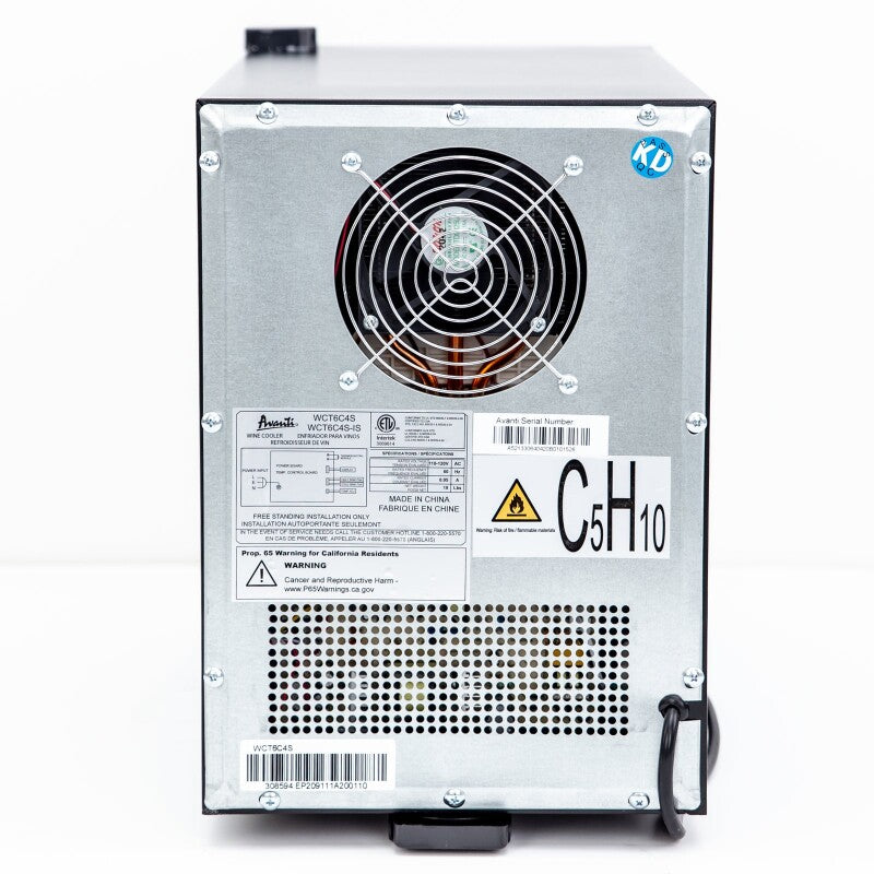 6 Bottle Wine Cooler - (WCT6C4S) - AVANTI