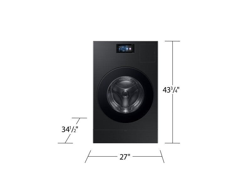 27-Inch-Wide All-In-One Washer Dryers - (WD90F53AVBUS)