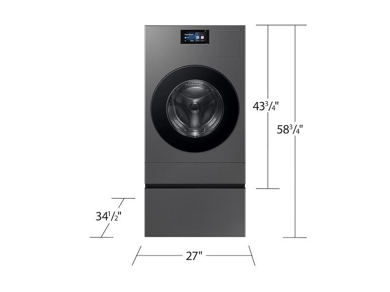 27-Inch-Wide All-In-One Washer Dryers - (WD90F53AVSUS)