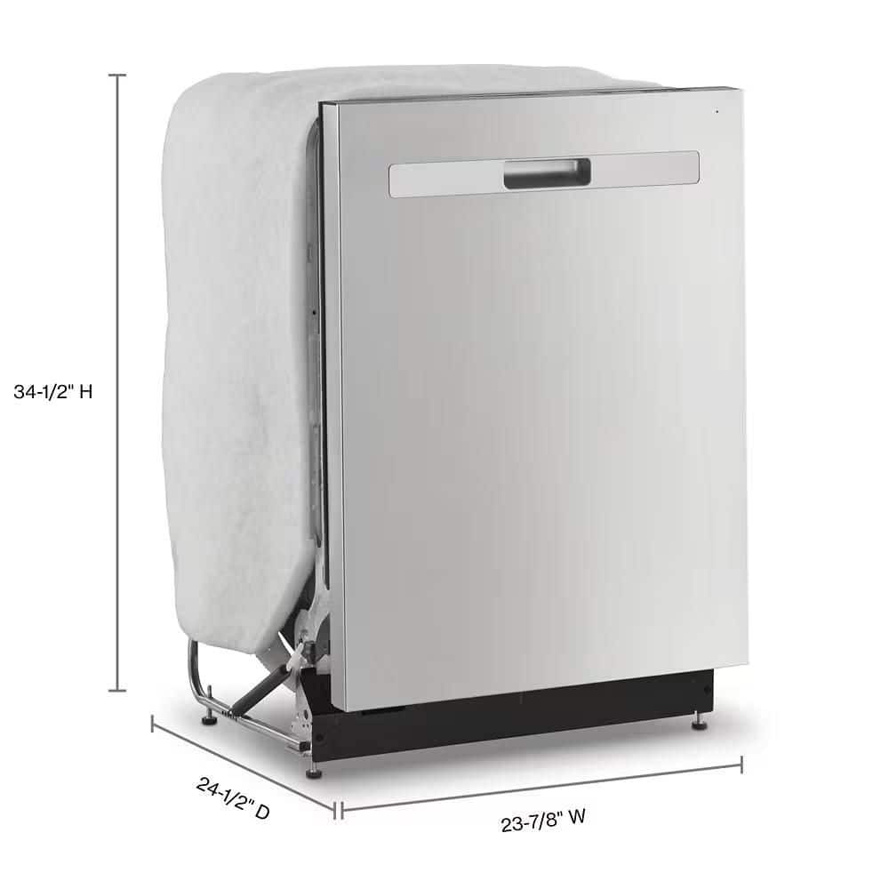 Whirlpool WDP730HAMZ dishwasher third rack