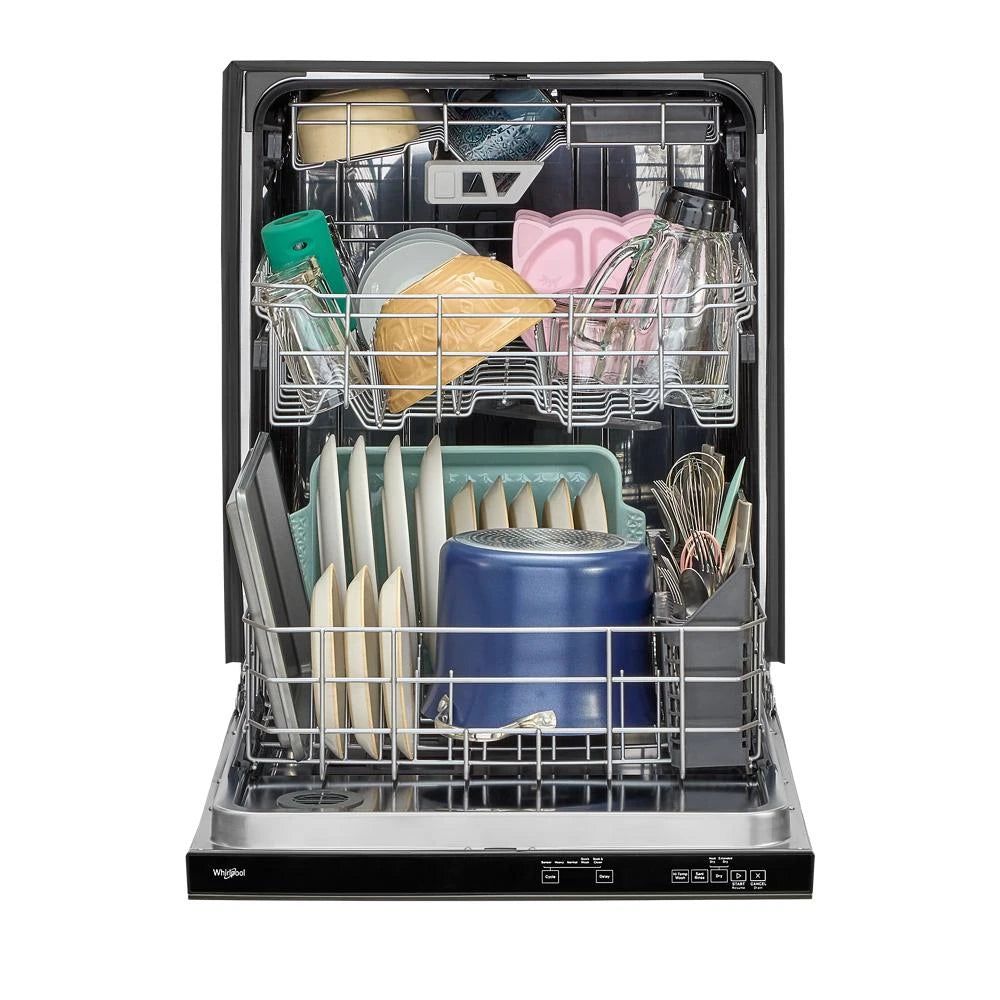 Eco Series Quiet Dishwasher with a washing 3rd Rack & Water Repellent Silverware Basket - (WDPS7024RV)