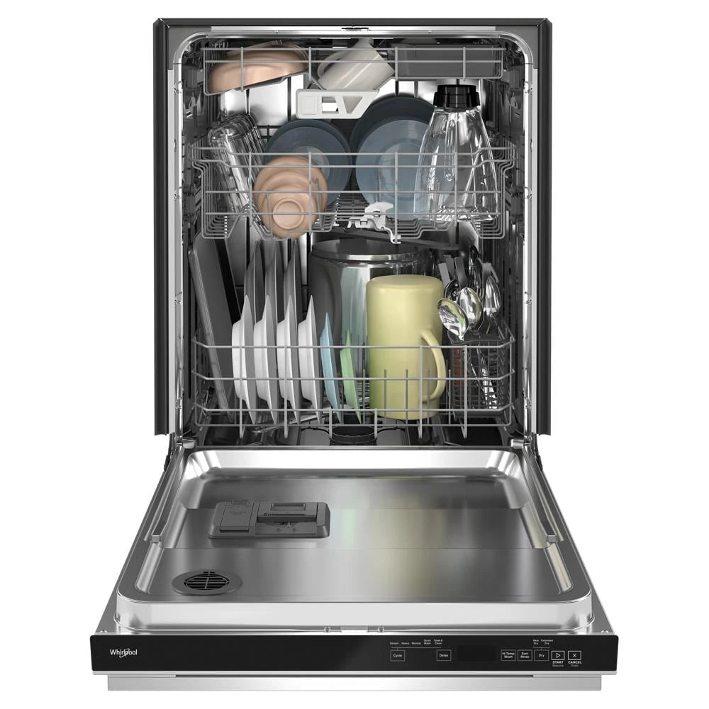 Eco Series Quiet Dishwasher with a washing 3rd Rack & Water Repellent Silverware Basket - (WDPS7024RV)
