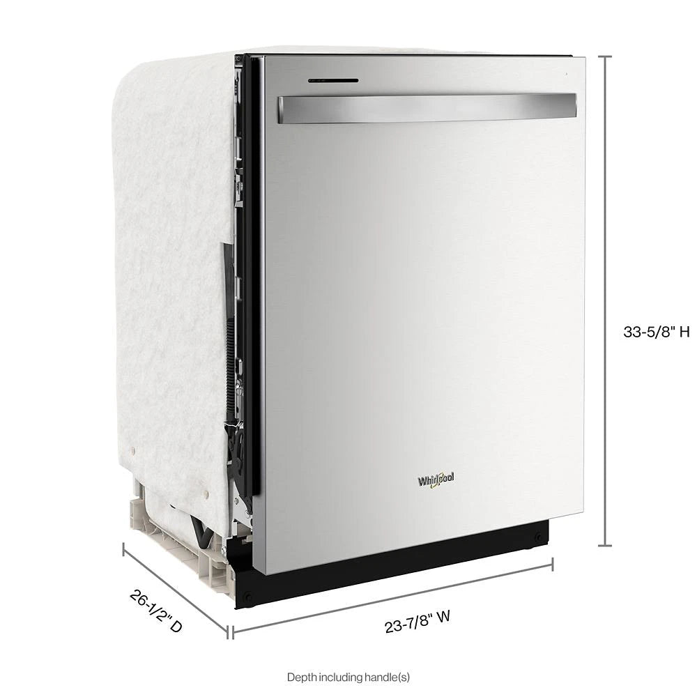 Eco Series Quiet Dishwasher with a washing 3rd Rack & Water Repellent Silverware Basket - (WDTS7024RZ)