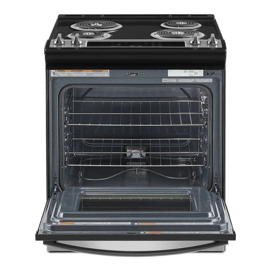 4.8 Cu. Ft. Whirlpool?? Electric Range with Frozen Bake??? Technology - (WEC310S0LS)