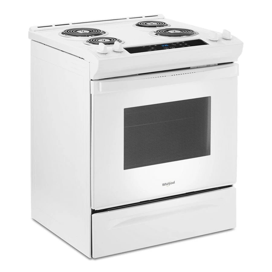 4.8 Cu. Ft. Whirlpool?? Electric Range with Frozen Bake??? Technology - (WEC310S0LW)
