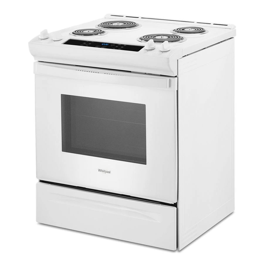 4.8 Cu. Ft. Whirlpool?? Electric Range with Frozen Bake??? Technology - (WEC310S0LW)