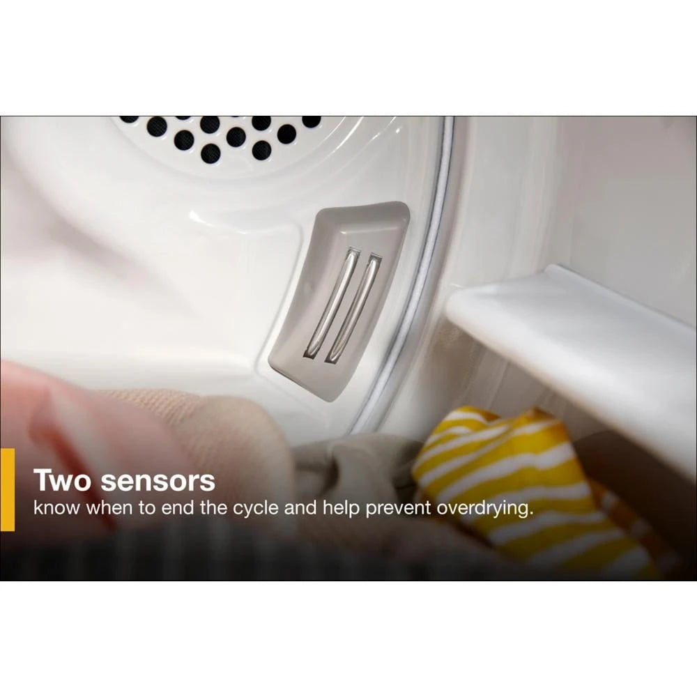 7.0 Cu. Ft. Long Vent Electric Moisture Sensing Dryer - (WED500CMW)