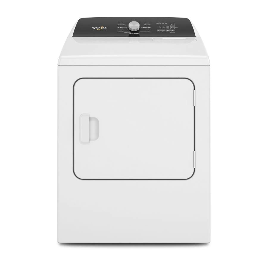 7.0 Cu. Ft. Top Load Electric Moisture Sensing Dryer with Steam - (WED5050LW) - WHIRLPOOL