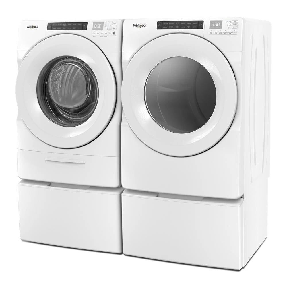 7.4 cu. ft. Front Load Electric Dryer with Intuitive Touch Controls - (WED5620HW) - WHIRLPOOL
