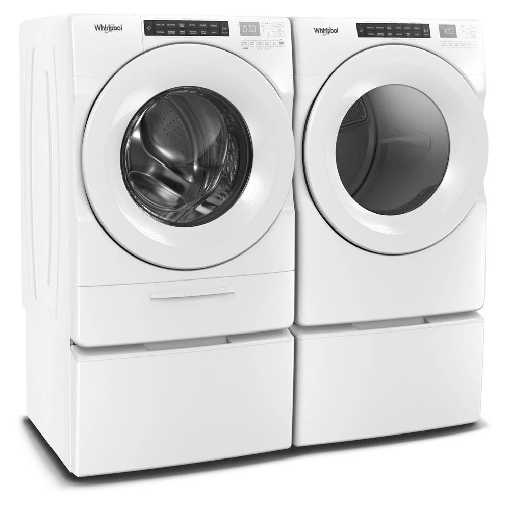 7.4 cu. ft. Front Load Electric Dryer with Intuitive Touch Controls - (WED5620HW) - WHIRLPOOL