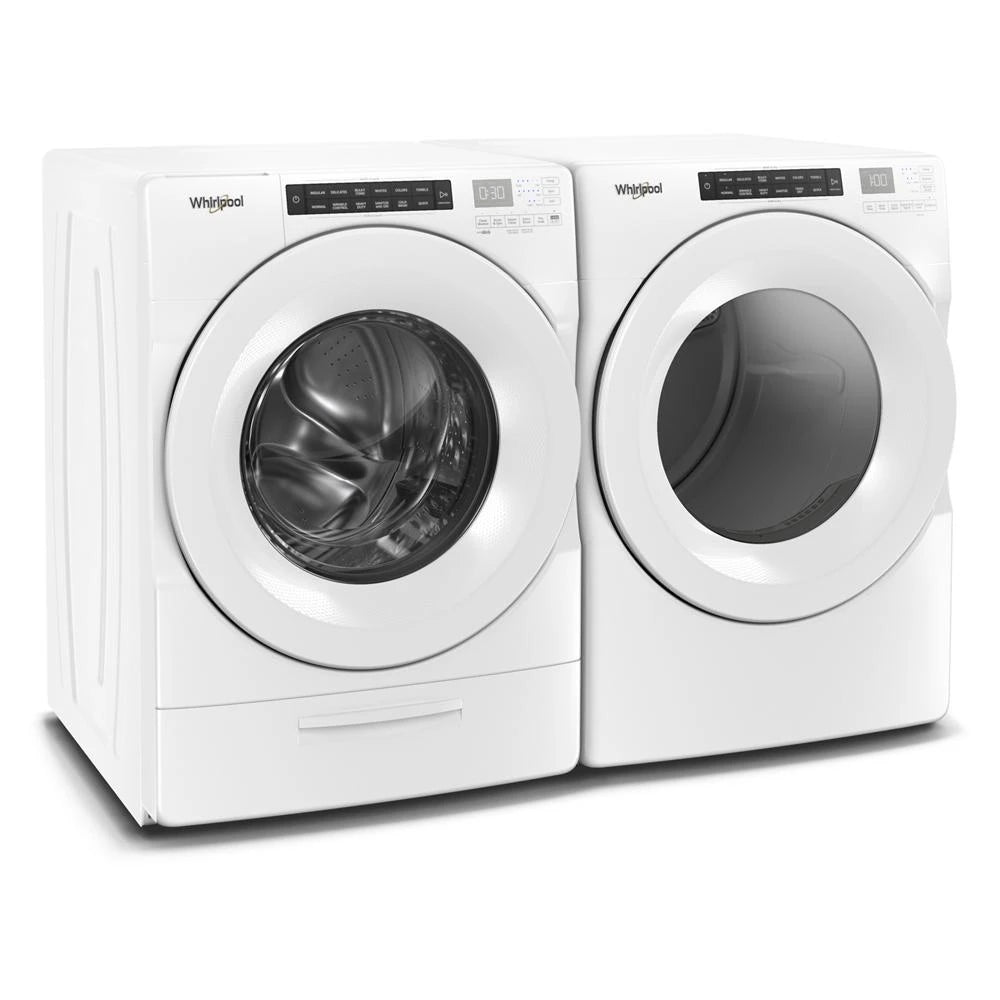 7.4 cu. ft. Front Load Electric Dryer with Intuitive Touch Controls - (WED5620HW) - WHIRLPOOL