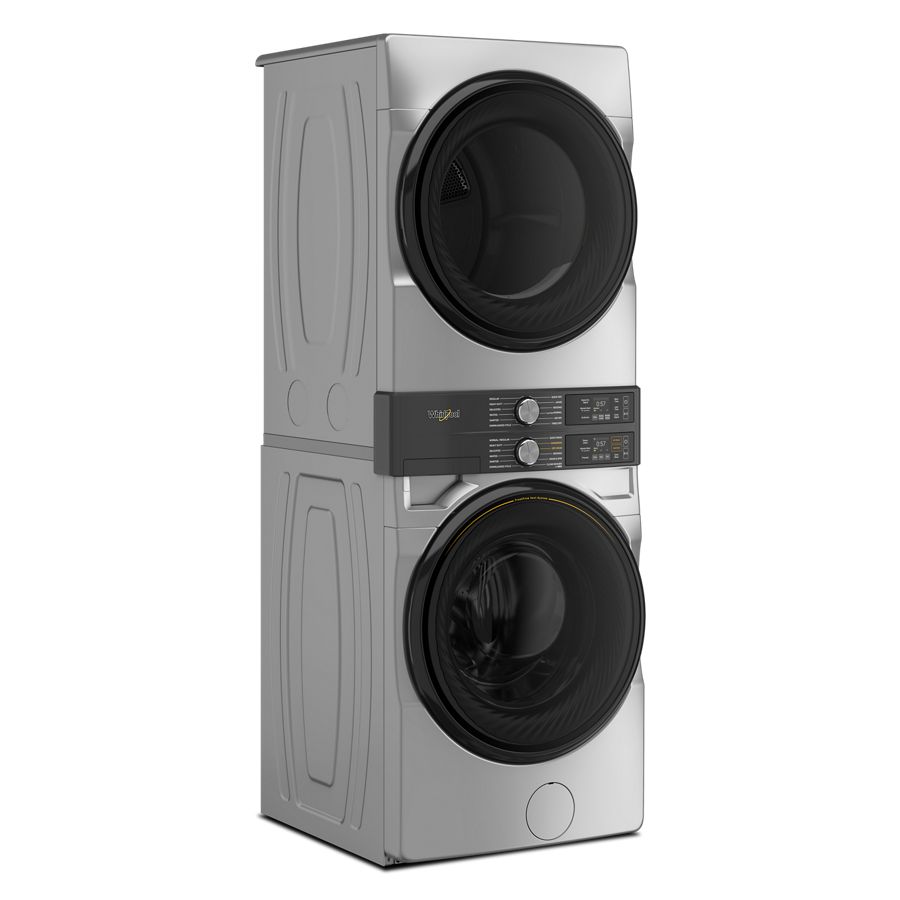 4.5 Cu. Ft. Smart Energy Star® Front Load Washer & 7.4 Cu. Ft. Electric Dryer Laundry Tower With Freshflowtm Vent System & Uv Clean Technology - (WEF5727TR) -