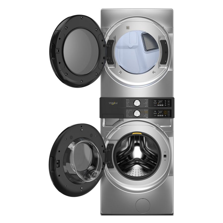 4.5 Cu. Ft. Smart Energy Star® Front Load Washer & 7.4 Cu. Ft. Electric Dryer Laundry Tower With Freshflowtm Vent System & Uv Clean Technology - (WEF5727TR) -