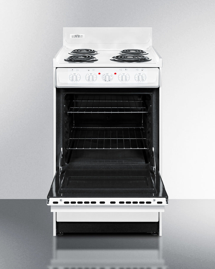 20" Wide Electric Coil Top Range - (WEM110)