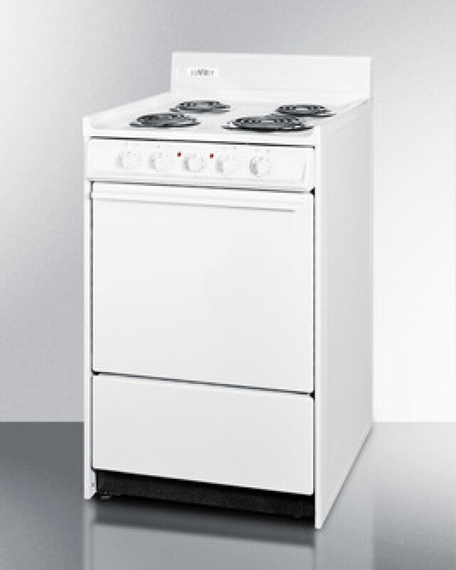 20" Wide Electric Coil Top Range - (WEM110)