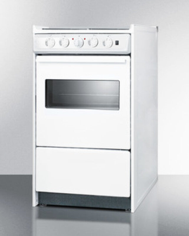 20" Wide Electric Coil Top Range - (WEM110RW)