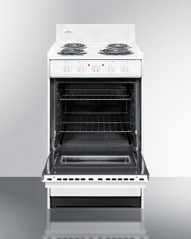 20" Wide Electric Coil Top Range - (WEM110W)