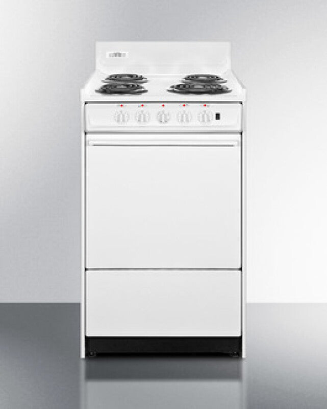 20" Wide Electric Coil Top Range - (WEM1171Q)