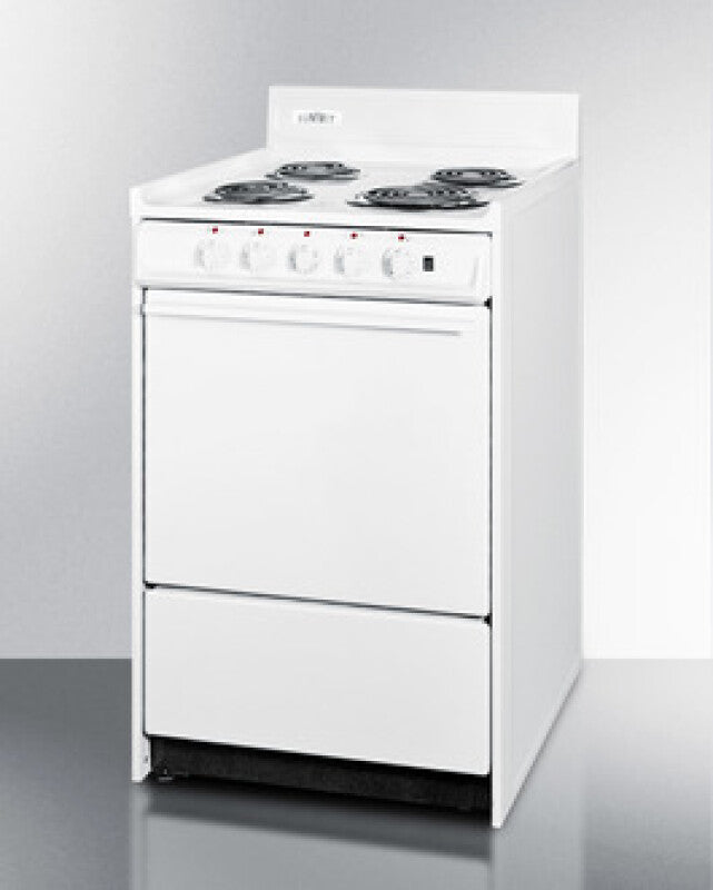 20" Wide Electric Coil Top Range - (WEM1171Q)