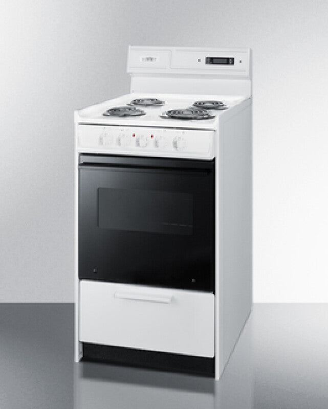 20" Wide Electric Coil Top Range - (WEM130DK)