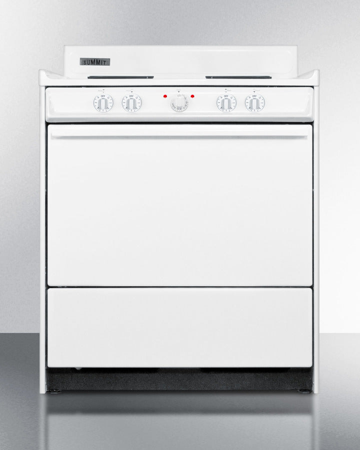 30" Wide Electric Coil Top Range - (WEM210)