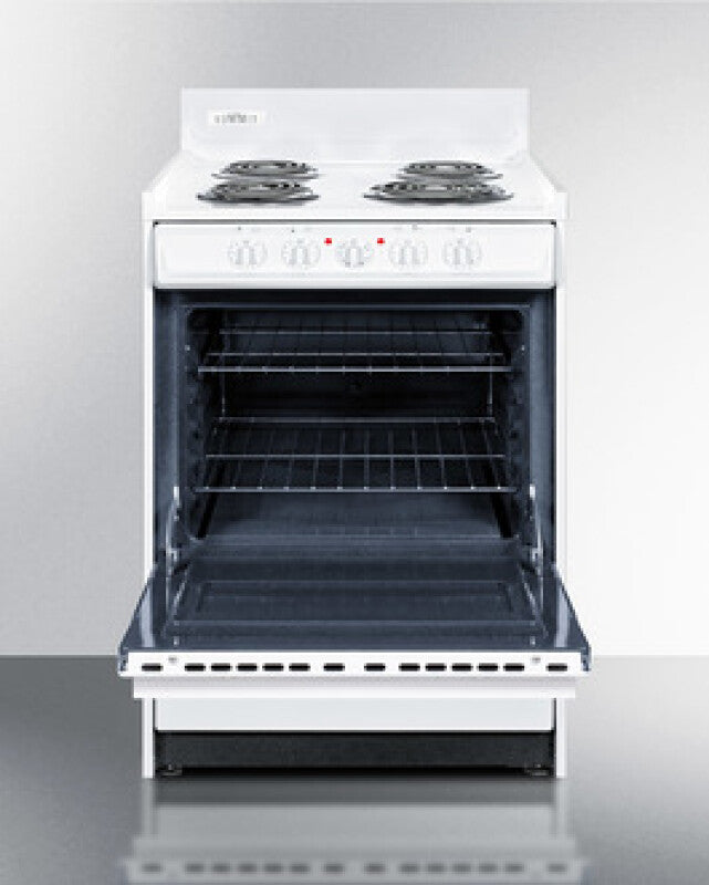 24" Wide Electric Coil Top Range - (WEM610)