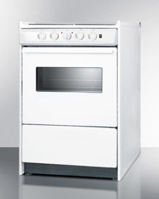 24" Wide Electric Coil Top Range - (WEM610RW)