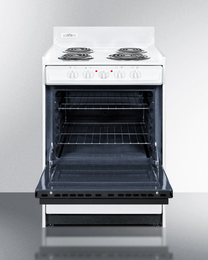 24" Wide Electric Coil Top Range - (WEM630DK)