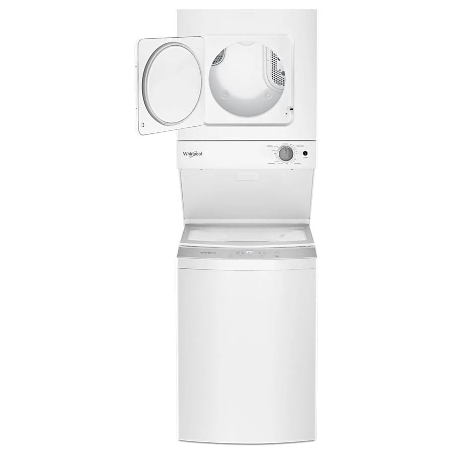 1.6 cu.ft, 120V/20A Electric Stacked Laundry Center with 6 Wash cycles and Wrinkle Shield??? - (WET4124HW)