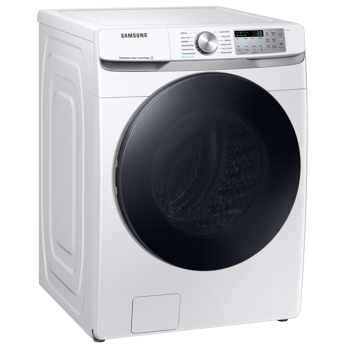 4.5 cu. ft. Large Capacity Smart Front Load Washer with Super Speed Wash - White - (WF45B6300AW)