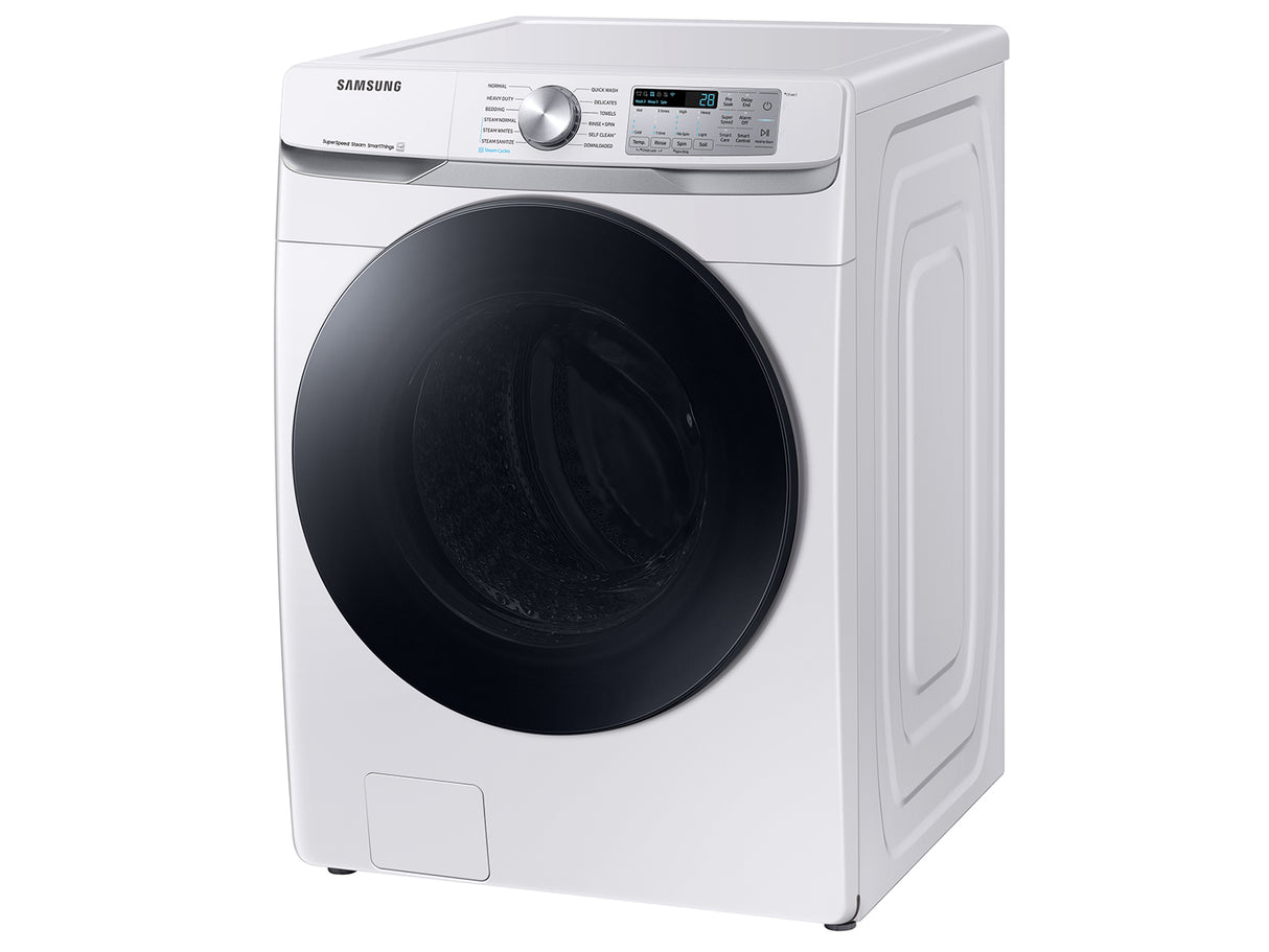 4.5 cu. ft. Large Capacity Smart Front Load Washer with Super Speed Wash - White - (WF45B6300AW)