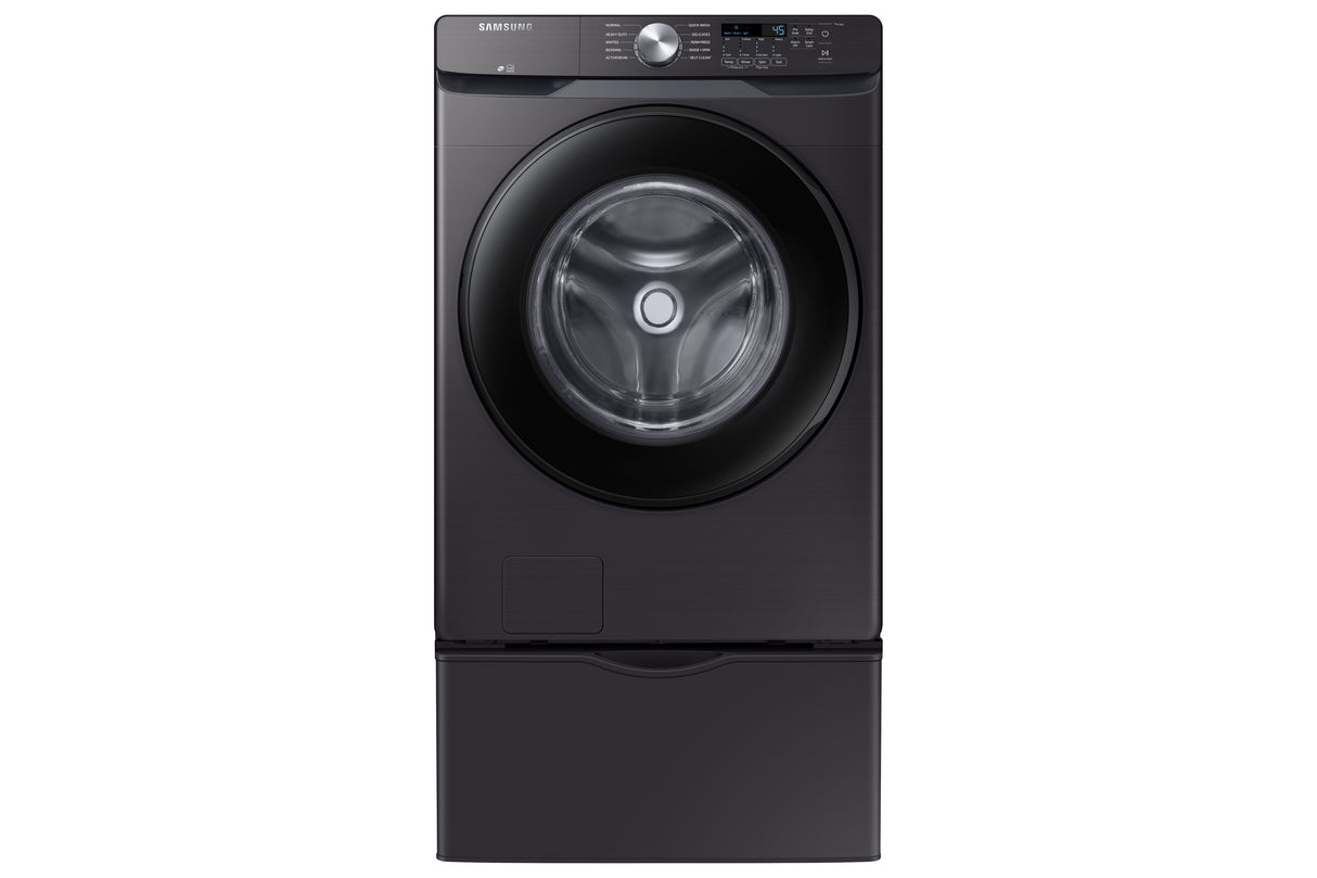 4.5 cu. ft. Front Load Washer with Vibration Reduction Technology+ in Brushed Black - (WF45T6000AV)