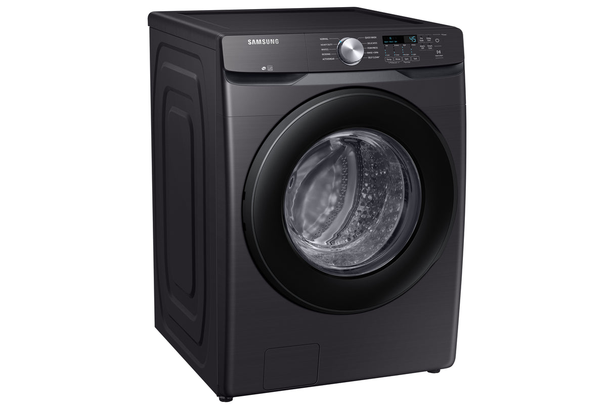 4.5 cu. ft. Front Load Washer with Vibration Reduction Technology+ in Brushed Black - (WF45T6000AV)