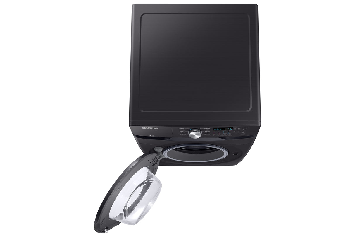 4.5 cu. ft. Front Load Washer with Vibration Reduction Technology+ in Brushed Black - (WF45T6000AV)