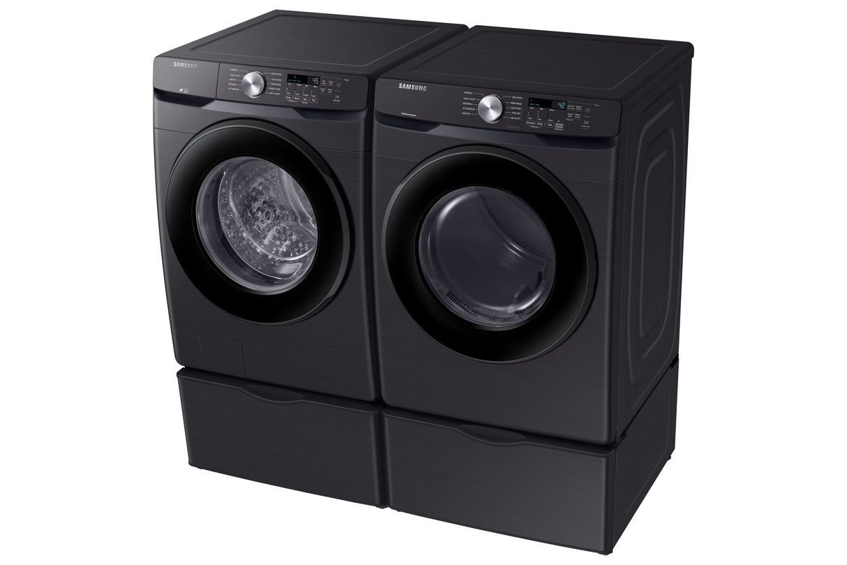4.5 cu. ft. Front Load Washer with Vibration Reduction Technology+ in Brushed Black - (WF45T6000AV)