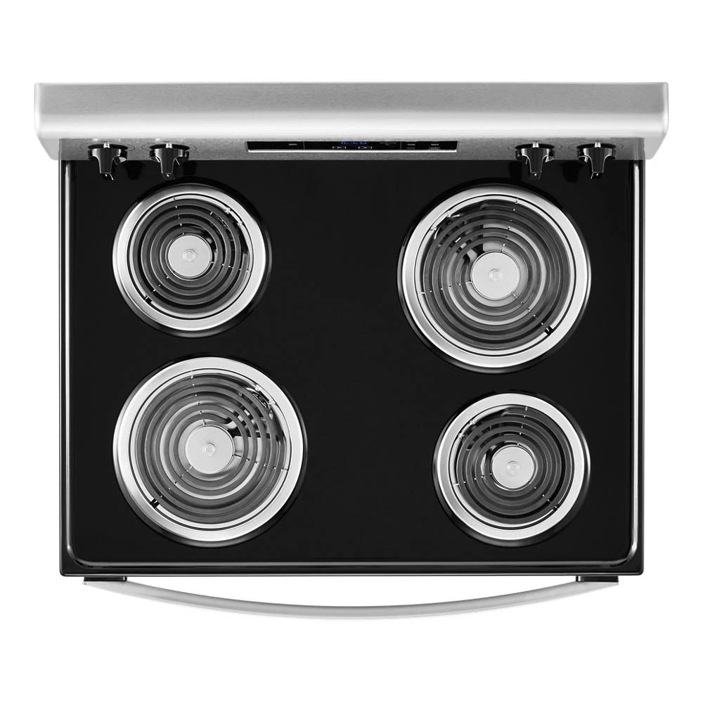 4.8 cu. ft. Electric Range with Keep Warm setting - (WFC150M0JS) - WHIRLPOOL