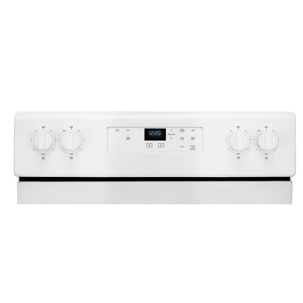 4.8 cu. ft. Electric Range with Keep Warm setting - (WFC150M0JW)