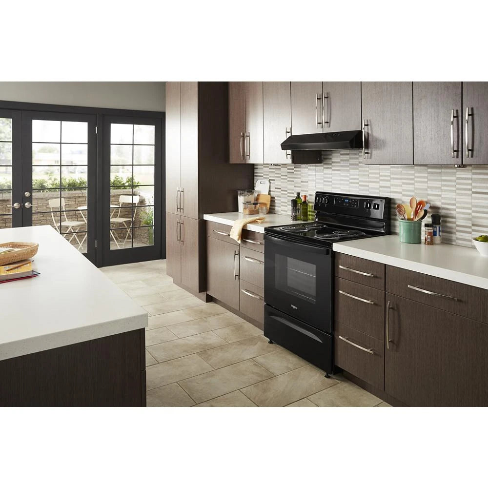 4.8 cu. ft.??Electric Range with Keep Warm setting - (WFC315S0JB)