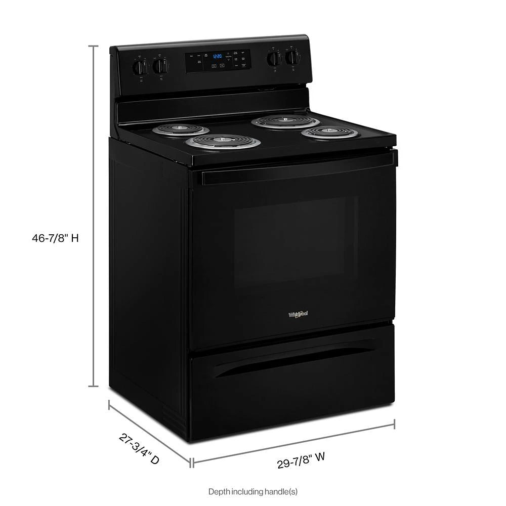 4.8 cu. ft.??Electric Range with Keep Warm setting - (WFC315S0JB)