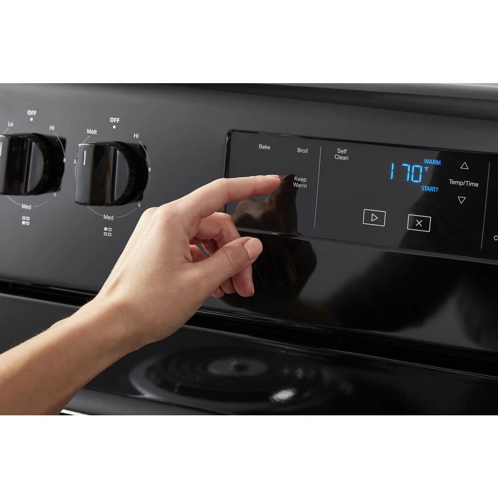 4.8 cu. ft.??Electric Range with Keep Warm setting - (WFC315S0JB)